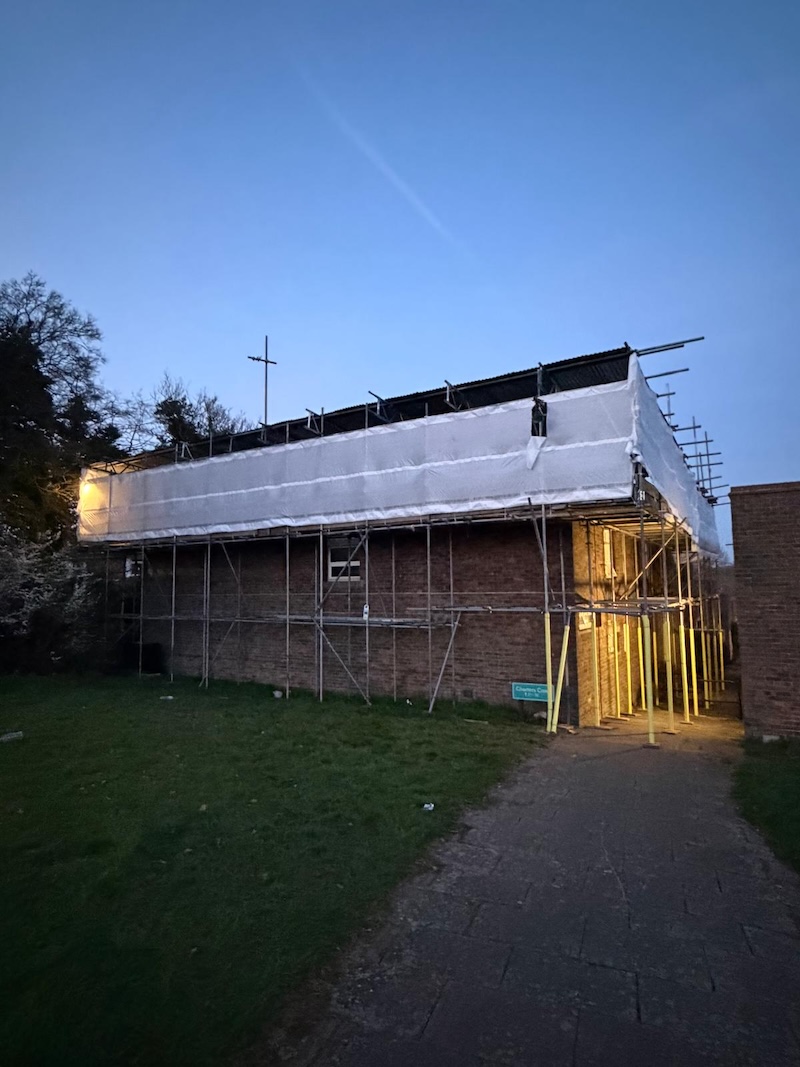 scaffolding Harlow